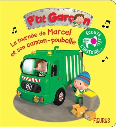 Couverture_La tourn&eacute;e de Marcel et son camion-poubelle