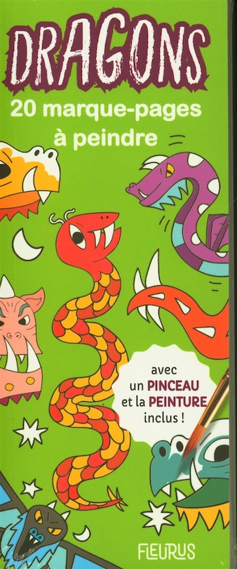 Front cover_Marque-pages À Peindre - Drago