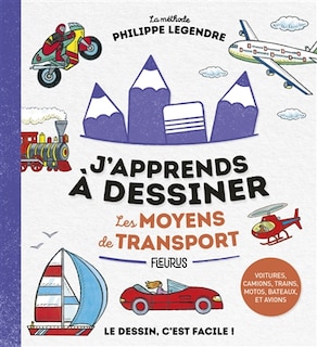Couverture_J'apprends à dessiner les moyens de transport