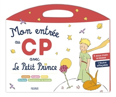 Couverture_Mon entrée au CP avec le Petit Prince : lecture, anglais, maths, écriture, questionner le monde