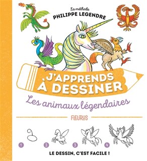 Front cover_J'apprends à dessiner les animaux légendaires