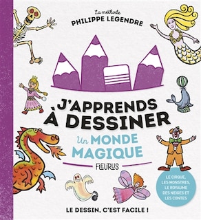 Front cover_J'apprends à dessiner un monde magique