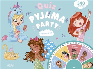Front cover_Quiz et défis pyjama party N.E.