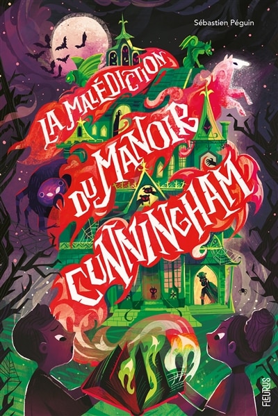 Front cover_La malédiction du manoir Cunningham