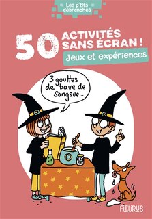 Front cover_50 activités sans écran! Jeux expériences