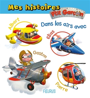Front cover_Dans les airs avec Albert, Elias, Gaston, Pierre