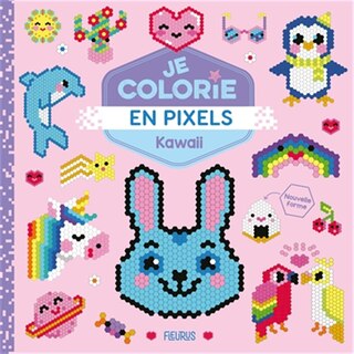 Front cover_Kawaii : je colorie en pixels