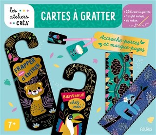 Front cover_Accroche-portes et marque-pages : cartes à gratter