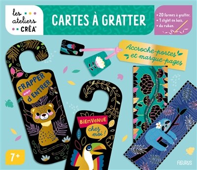 Front cover_Accroche-portes et marque-pages : cartes à gratter