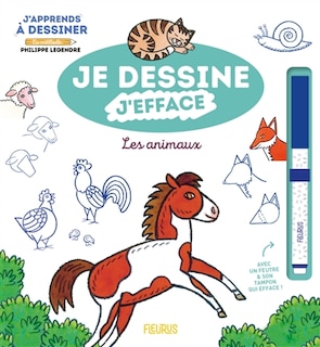 Couverture_J'apprends à dessiner les animaux