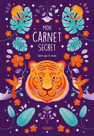 Front cover_Mon carnet secret rien qu'à moi : tigre