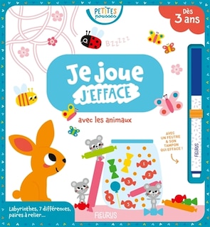 Front cover_Je joue, j'efface avec les animaux