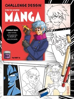 Front cover_Crée ton premier manga