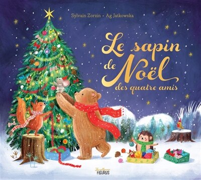Couverture_Le sapin de Noël des quatre amis