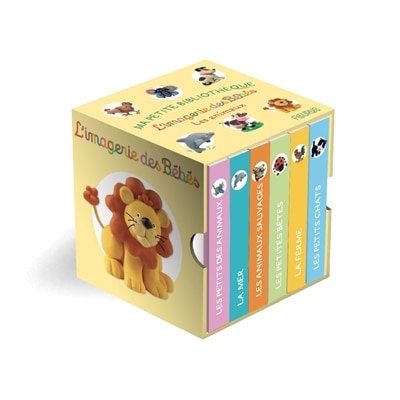 Couverture_COFFRET MA PETITE BIBLIOTHÈQUE L'IMAGERIE DES BÉBÉ Les animaux