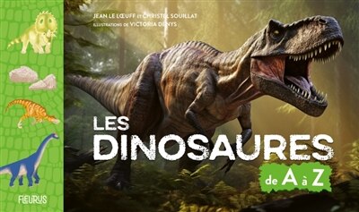 Front cover_Les dinosaures de A à Z
