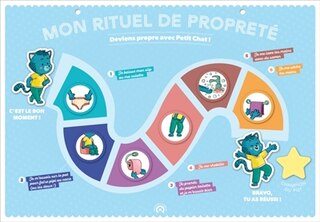 Mon rituel de propreté: deviens propre avec Petit chat !