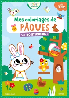 Couverture_Mes coloriages de Pâques