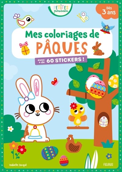 Couverture_Mes coloriages de Pâques