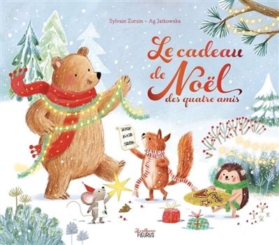 Couverture_Le cadeau de Noël des quatre amis