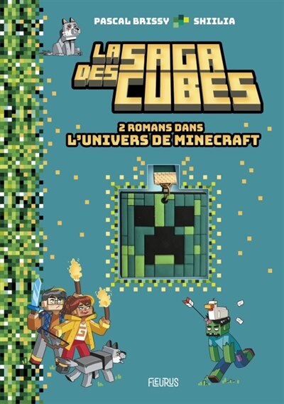 Front cover_2 romans dans l'univers de Minecraft