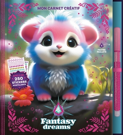 Couverture_Mon carnet cr&eacute;atif Fantasy dreams