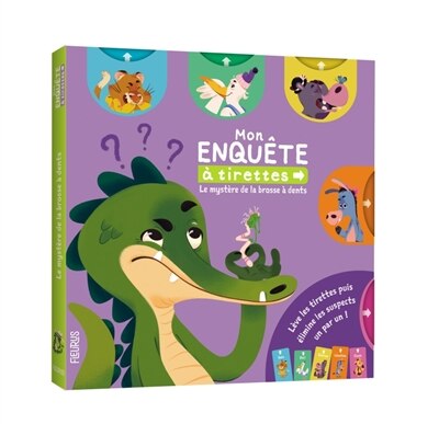 Couverture_Le mystère de la brosse à dents : mon enquête à tirettes