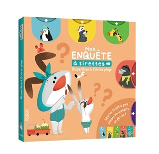 Couverture_Disparition à Cricroc plage : mon enquête à tirettes