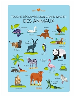 Front cover_Touche, d&eacute;couvre, mon grand imagier des animaux