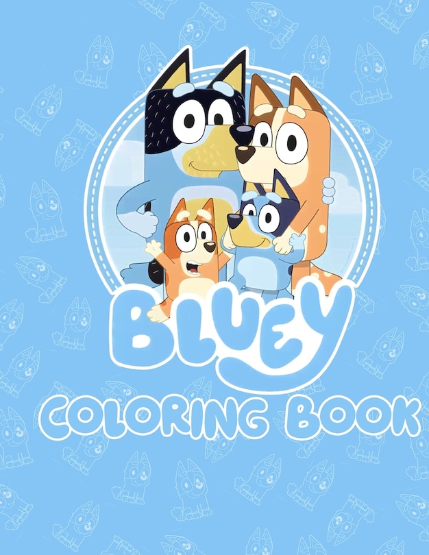 Front cover_Bluey The Ultimate coloring book for kids