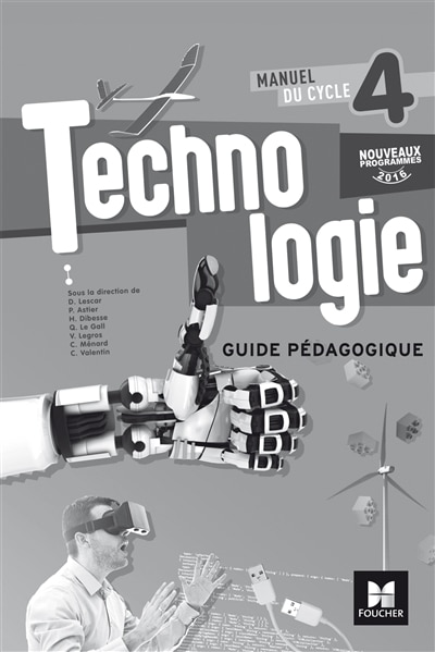 Couverture_Technologie, manuel du cycle 4