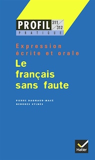 Front cover_Le fran&ccedil;ais sans faute