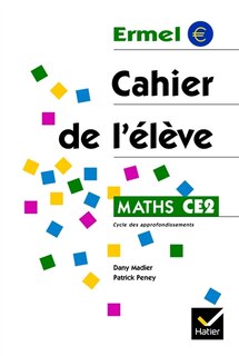 Couverture_Maths, CE2 : cahier de l'élève