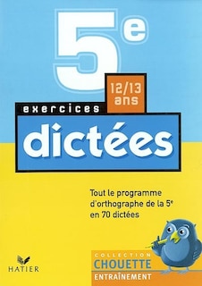Front cover_Dict&eacute;es 5e, 12-13 ans