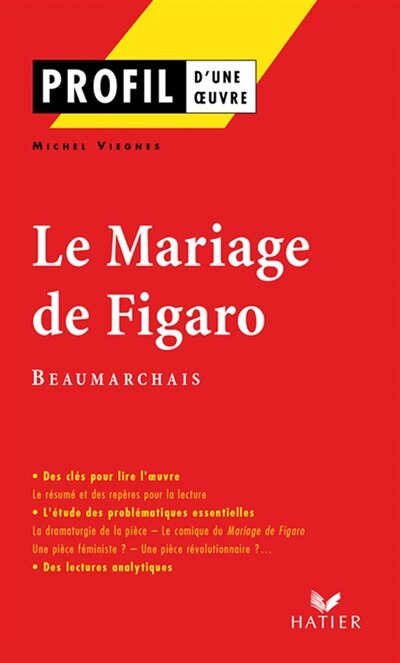 Front cover_Le mariage de Figaro, Beaumarchais