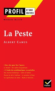 Couverture_La peste (1847), Albert Camus