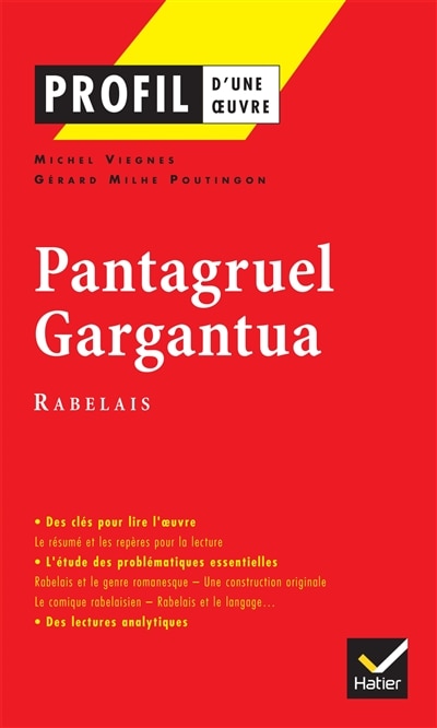 Couverture_Pantagruel (1532), Gargantua (1534), Rabelais