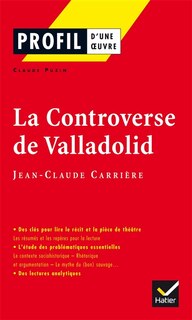 Front cover_La controverse de Valladolid, J.C. Carrière