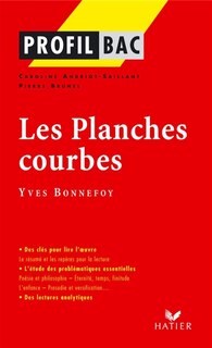 Front cover_Les planches courbes, Yves Bonnefoy