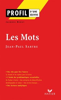 Couverture_Les mots (1964), Jean-Paul Sartre