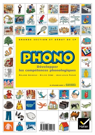 Front cover_Phono, Grande section et début de CP