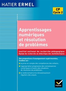 Front cover_Apprentissages numériques et résolution de problèmes, cours préparatoire