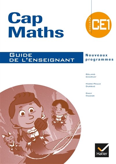 Couverture_Cap maths, CE1, cycle 2