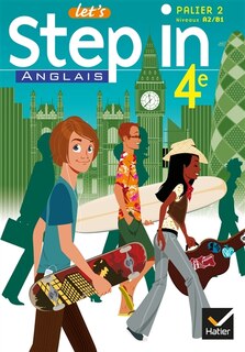 Couverture_Let's step in 4e : palier 2, niveaux A2-B1