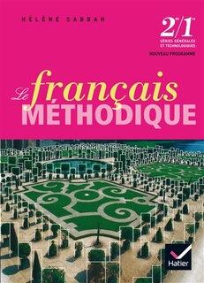 Front cover_Le français méthodique 2de-1re, séries générales et technologiques