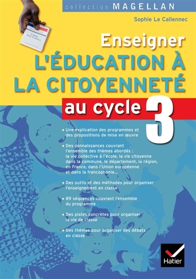 Front cover_Enseigner l'&eacute;ducation &agrave; la citoyennet&eacute; au cycle 3