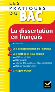 Front cover_La dissertation en fran&ccedil;ais