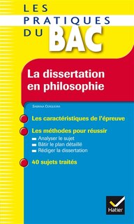 Couverture_La dissertation en philosophie