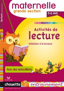 Front cover_Activit&eacute;s de lecture, maternelle grande section