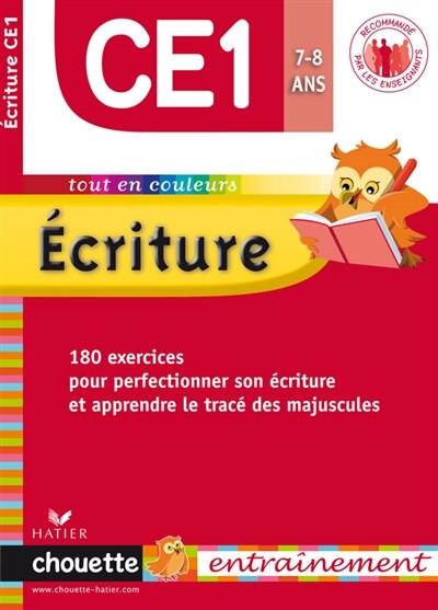 Front cover_Ecriture CE1, 7-8 ans